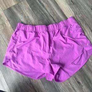 Women’s Active Shorts - Pink Old Navy Lined Large